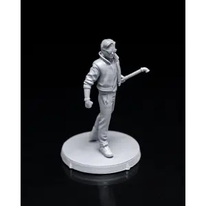 Nostalgia Quest Kyle McFly 3D Resin Print Fantasy RPG NPC Miniature - Fully Paintable Resin Figures, DnD Tabletop Gaming Figurine, Home Decor Statue