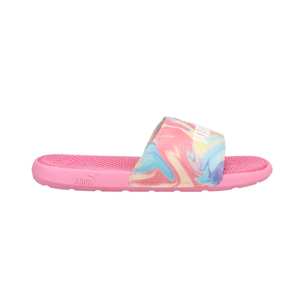 PUMA Womens Cool Cat Ice Cream Swirl Slides Casual Sandals Casual - Pink