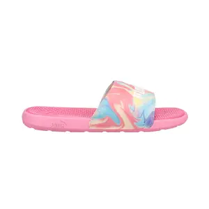 PUMA Womens Cool Cat Ice Cream Swirl Slides Casual Sandals Casual - Pink