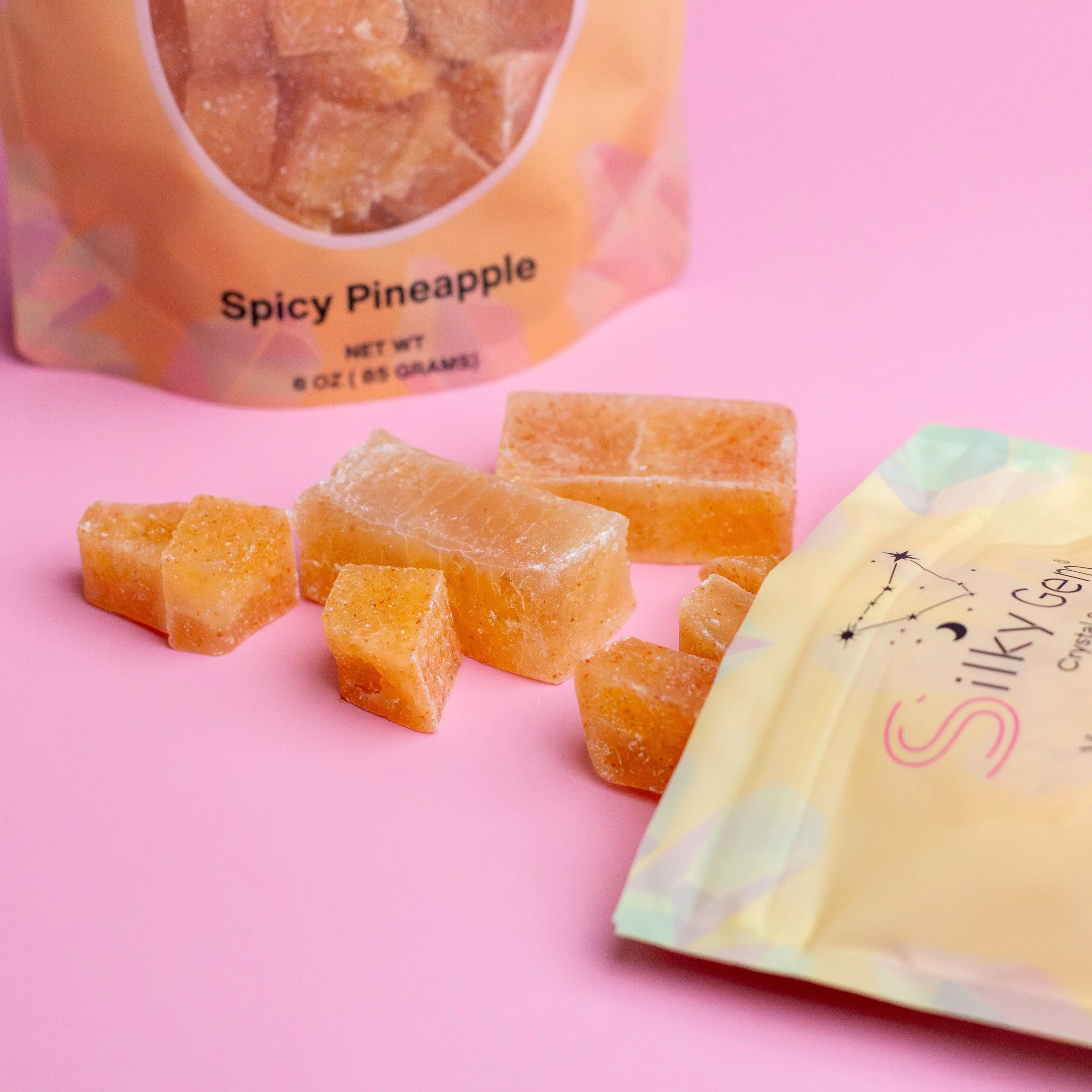 Silky Gem Spicy Pineapple Bites — 6oz Pouch
