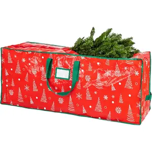 Christmas Tree Storage Bag - Stores 7.5 Foot Artificial Xmas Holiday Tree, Zippered Bag, Durable  Material, Carry Handles. Protects Against Dust,  and .