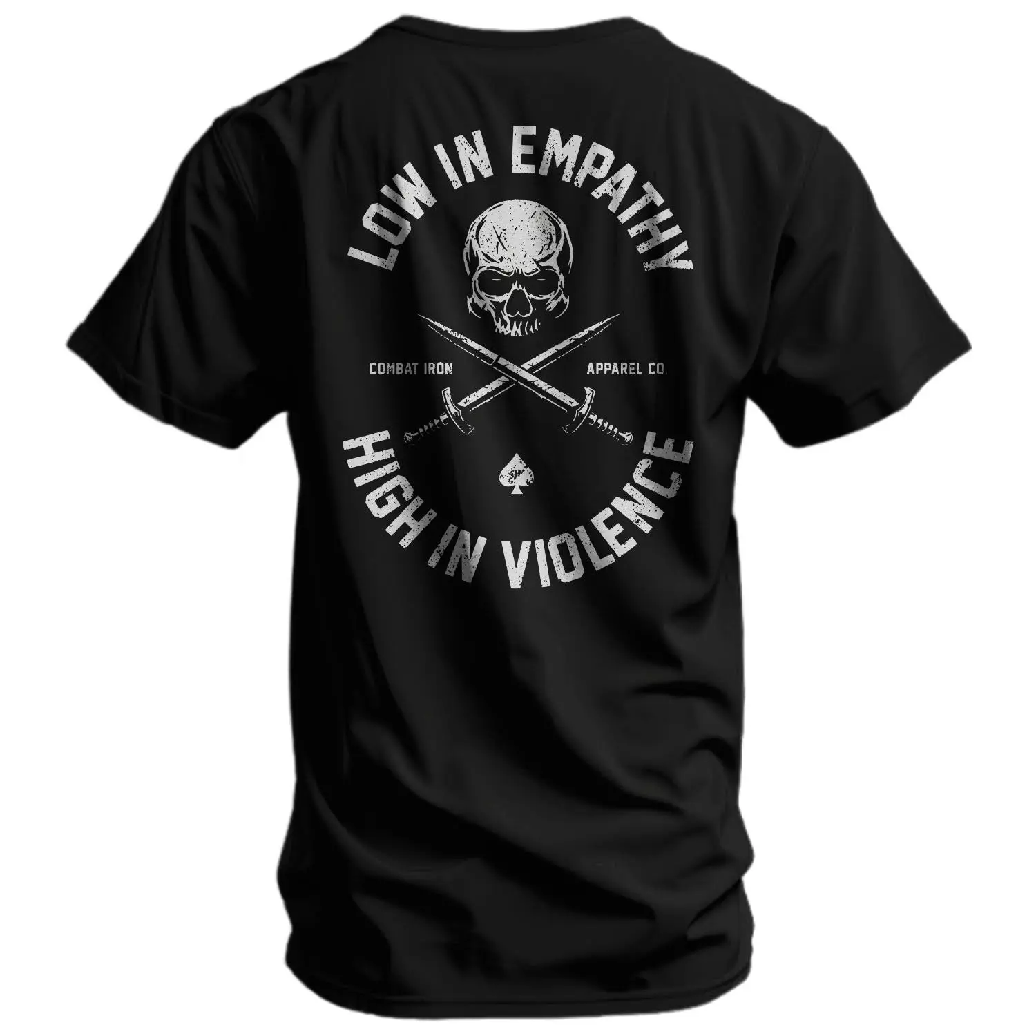 Men's T-Shirt with Veteran Graphic Print - Casual Oversized Streetwear Cotton Top, Fade-Resistant DTG Printing, Tactical Style, Digital Print