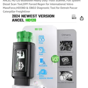 ANCEL HD120 Bluetooth Heavy Duty Truck Scanner