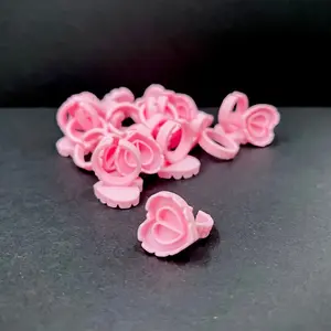 Heart Glue Rings for Lash Adhesive 100pk