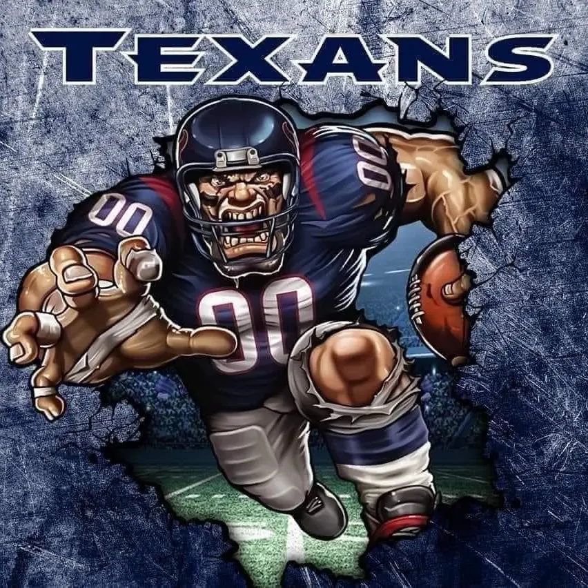 Football  texans themed Portable Reusable Drinkware Bottle with Stainless steel Straw