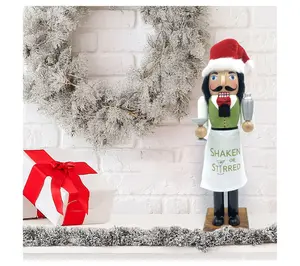 Santa's Workshop 14"  Shaken or Stirred Nutcracker