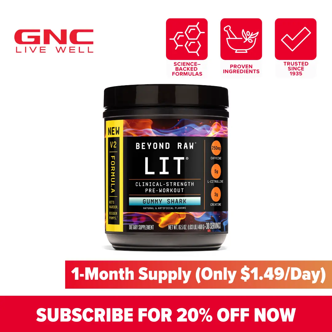 Beyond Raw LIT Pre Workout Powder Beyond Raw LIT Pre Workout Powder
