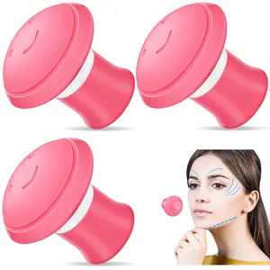 3PCS Face Exerciser, Yoga for Skin Firming & Anti Wrinkle, Jaw Exerciser, Face Lifting V Shape Double Chin Exerciser, Face Slimmer Mouth Exercise Tool Breathing Exercise Device-5D