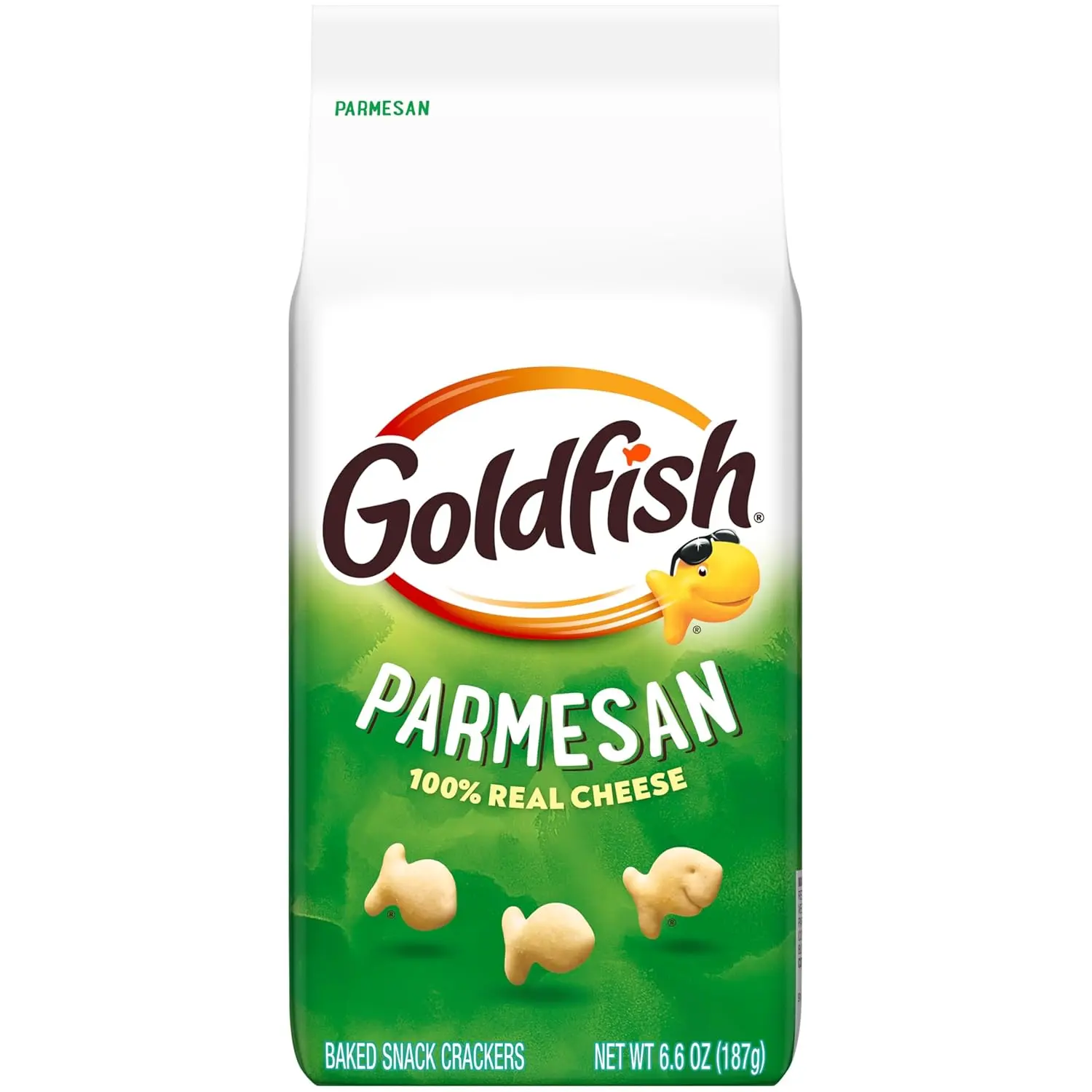 Goldfish Parmesan Cheese Crackers, 6.6 Oz Bag Goldfish Parmesan Cheese Crackers, 6.6 Oz Bag