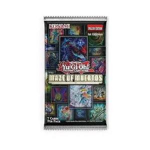 Yugioh english tcg maze of muertos booster pack