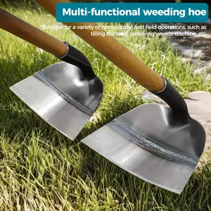 Multifunctional Weeder Metal Hand Hoe Replacement Head Durable Manganese Steel Gardening Tool Weeding and Lawn Removal Essential Gardening Accessories