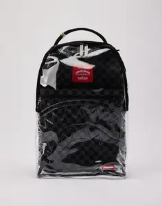 Mens Sprayground Hidden Message Clear Backpack Mens Sprayground Hidden Message Clear Backpack
