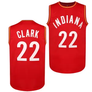 No. 22 Clark Retro Vintage Basketball T-shirt (embroidered design) - Machine washable Suitable for daily wear and sporty outfits Sporty style Size range: S - 3XL