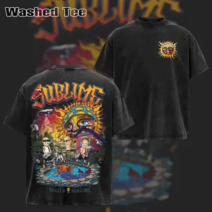 Vintage Sullen x Sublime Backyard Party T-shirt , Sublime T-Shirt & Hoodie , Rock Band Shirt, Retro Music Tee, Rock Music Lover Shirt, Vintage Band Shirts Casual Fabric Fit Top , Top Men's and Women's Clothing