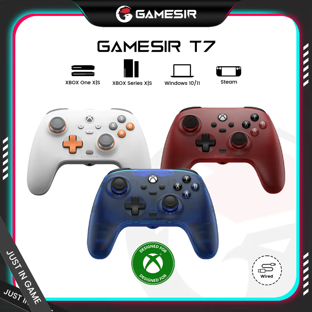 GameSir T7 Wired Entry-Level Controller for XBOX Series X|S, XBOX One & Windows 10/11 Console Stick