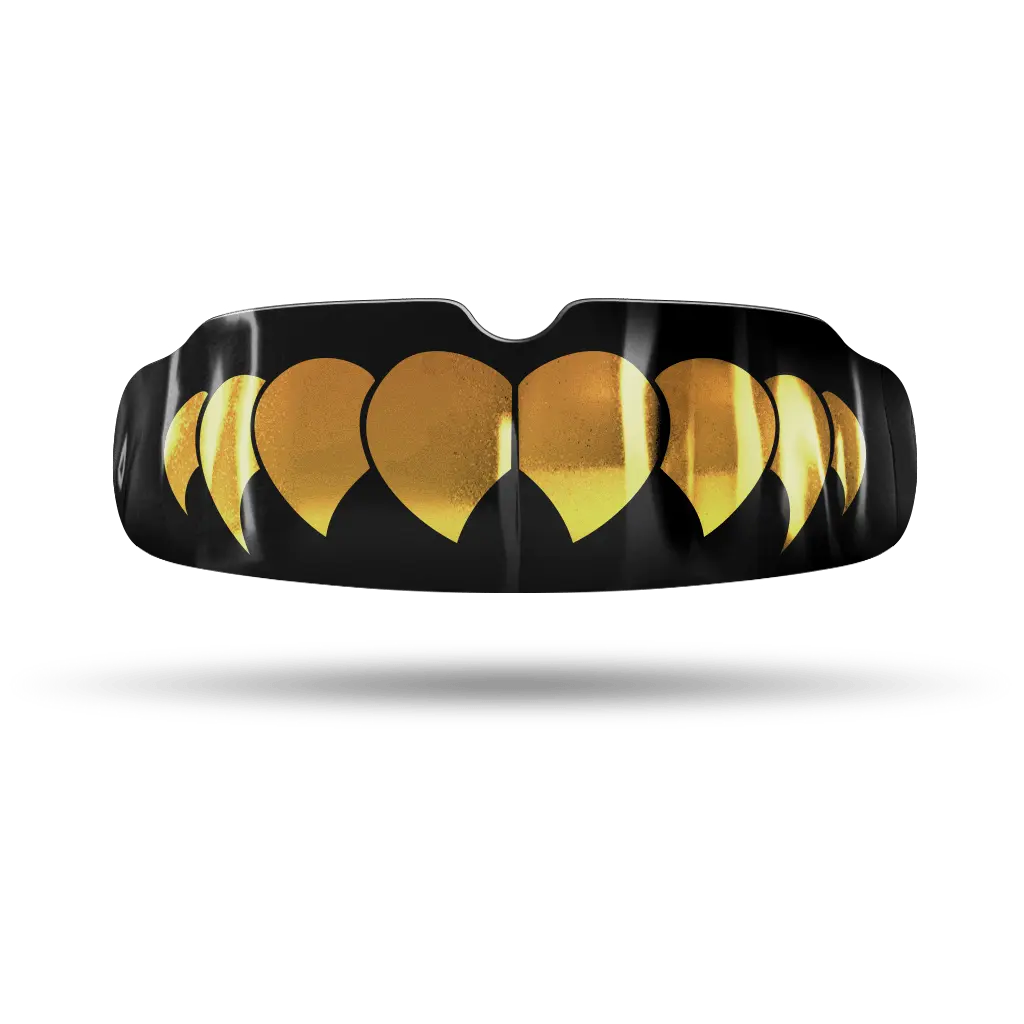 Chrome Gold Fangs (Black) QuickFIT