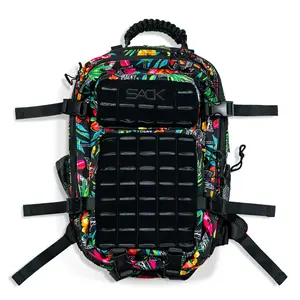 35L Durable MOLLE Tactical Polyester Carry On Travel Backpack, Water-Resistant for Gym, Outdoor Adventures, Travel Backpacks, Carry On Backpack
