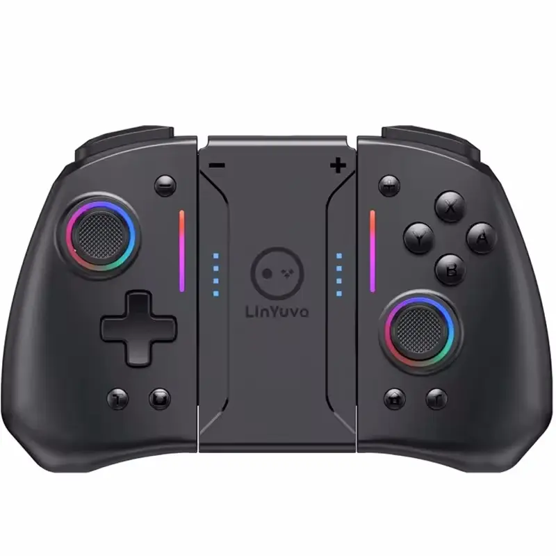 Wireless Bluetooth Control For Nintendo Switch & OLED & Lite Gamepad Controller, Wireless Joypad, Game Pad Accessories Wireless Game Controllers Hall effect joystick Console Joystick RGB light macro six axis motion Kit Digital Wireless Controller