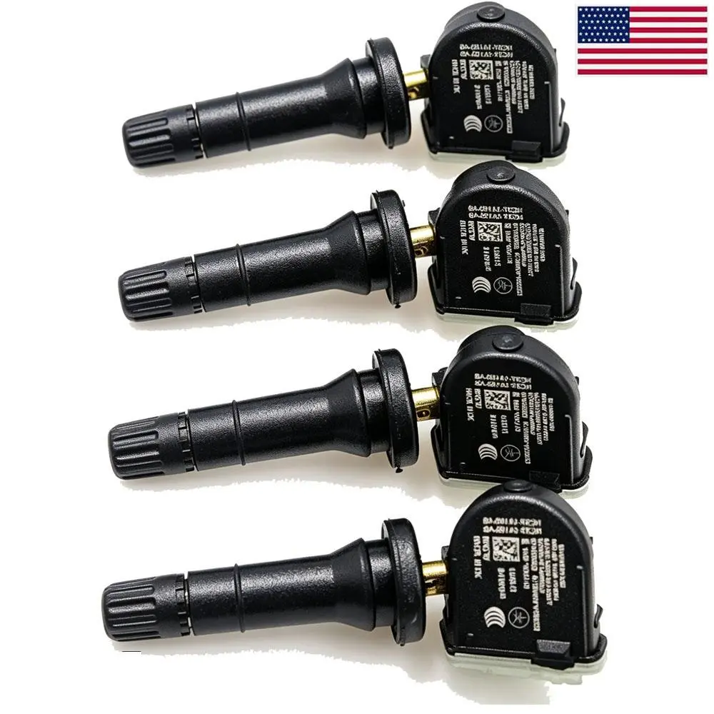 4PCS OEM Ford Motorcraft TPMS Sensor, 433MHz TPMS42 HC3Z-1A189-A Direct Replacement, Fits Ford F-150 2018-2024 Super Duty Explorer Lincoln Navigator