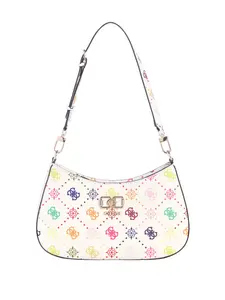 GUESS Female Emelie Logo Shoulder Bag