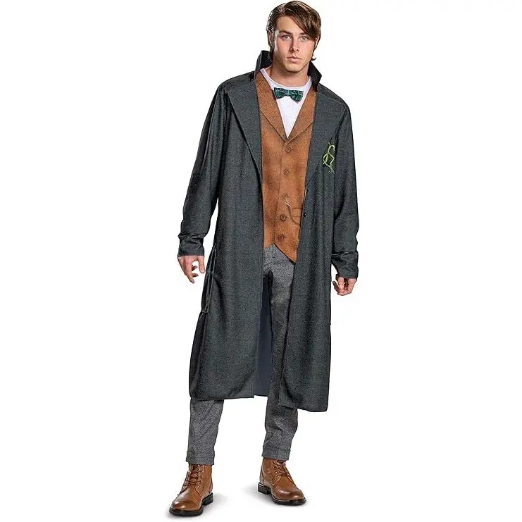 Harry Potter Fantastic Beasts Newt Scamander Men Costume