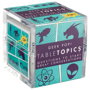 TableTopics Geek Pop - 135 Conversation Cards to Share What You Geek Out About with Friends