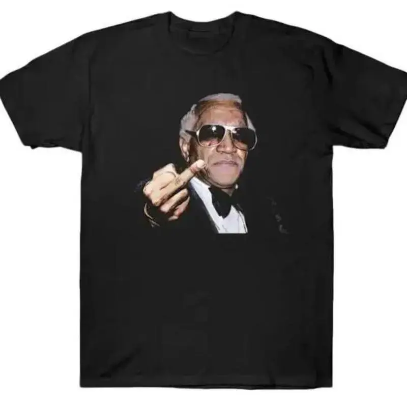 Fred Sanford Mafia Men's Relaxed Fit Round Neck Shortsleeve Cotton Tee, Menswear Apparel, 70s Retro Sitcom Fan Novelty Streetwear, Unisex Casual Top (Jungkook Black), Tshirt, Graphic Tees, Men's Graphic Tees, Crew Neck