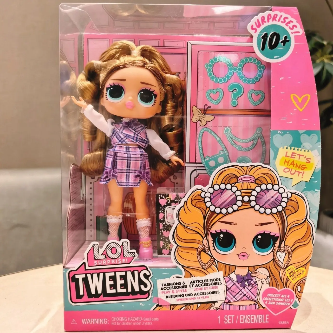 LOL Surprise! Tweens Fancy Gurl #3 Collectible Fashion Doll - Trendy, Dress Up, LOL Dolls, 10+ Surprises, Play & Style Set, Little Gifts for Girls, New in Box, Cute Doll Collectible, Surprise Figure Doll