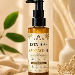 Adan Even Tone + Radiance Oil | Botanical Glow Oil for Dull & Uneven Skin