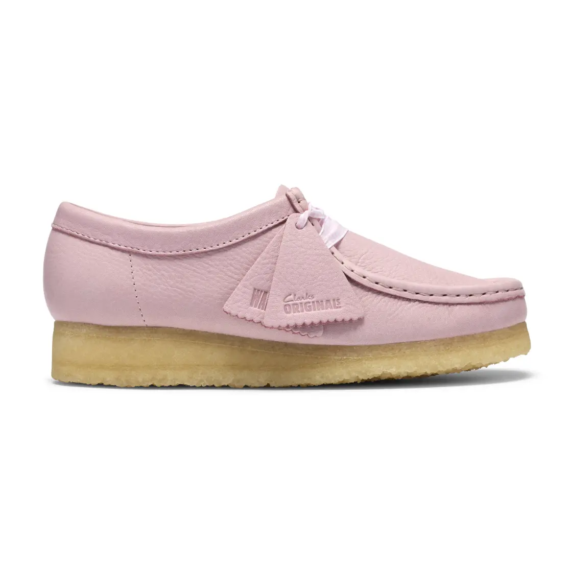 Clarks Wallabee Lo - 26185627 - Baby Pink Leather (WOMEN'S)