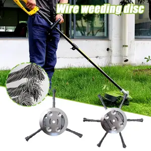 3/6 Head Steel Wire Grass Trimmer Head Lawn Mower Grass Brush Cutter Wire Weed For Garden Grass Household Gardening Tools C3H0