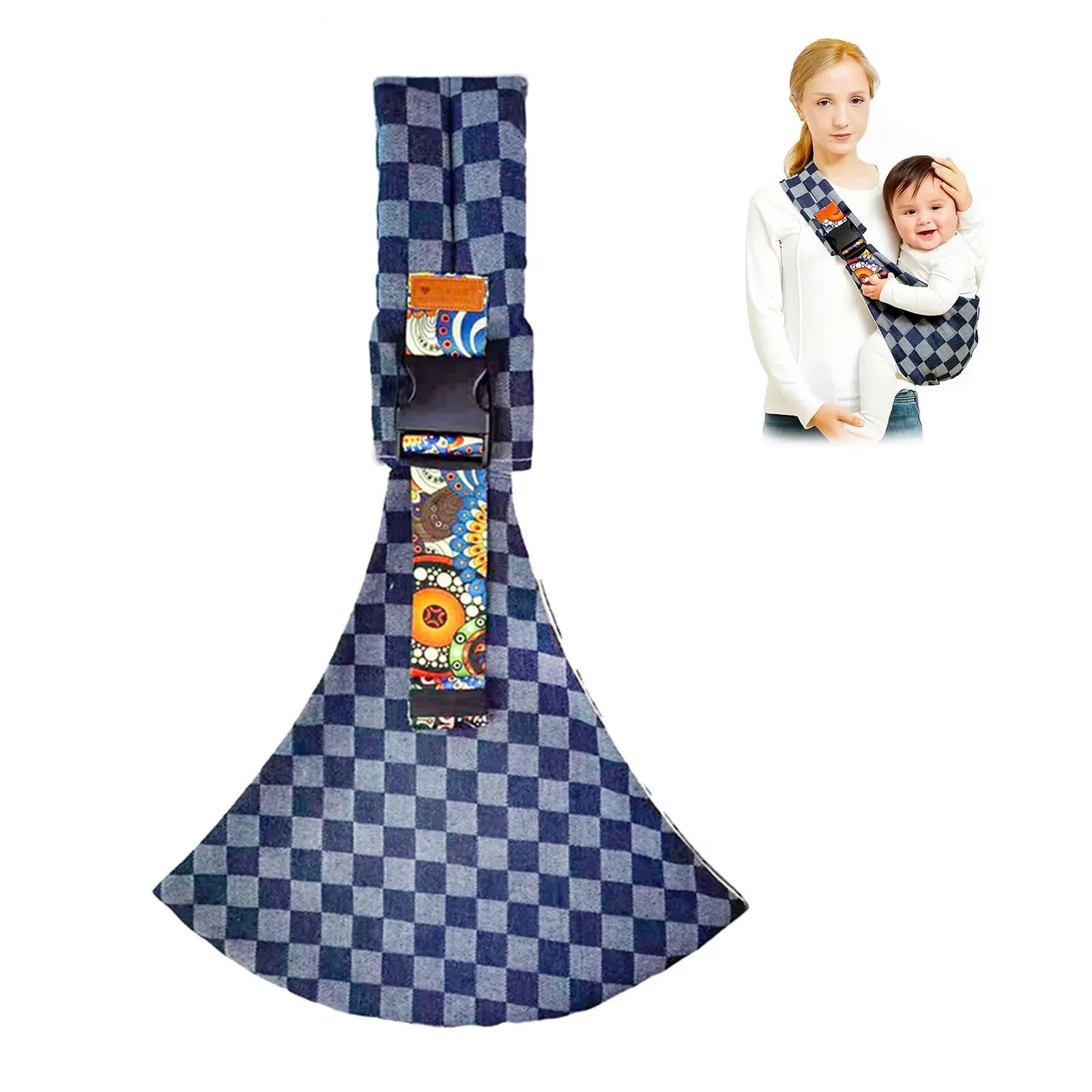 Baby Sling Carrier,Toddler Carrier, 2025 New Baby Sling,Portable and Lightweight Sling,Non-Slip Hip Seat Carrying 10-30lbs