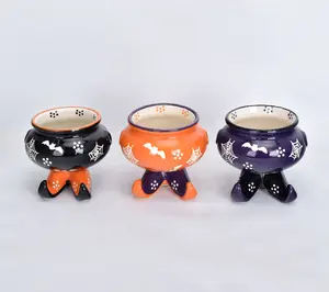 Temp-tations Seasonal Set of (3) 8-oz Witch Ramekins