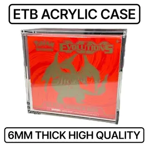 Acrylic Display Case English Pokemon Elite Trainer Box
