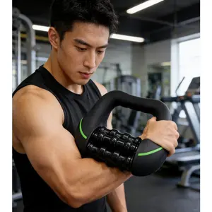 Rolling Tapping Massager Whole Body Relief Deep Tissue Muscle Recovery Massager Rotating Fascia Ball Adjustable Smart Up