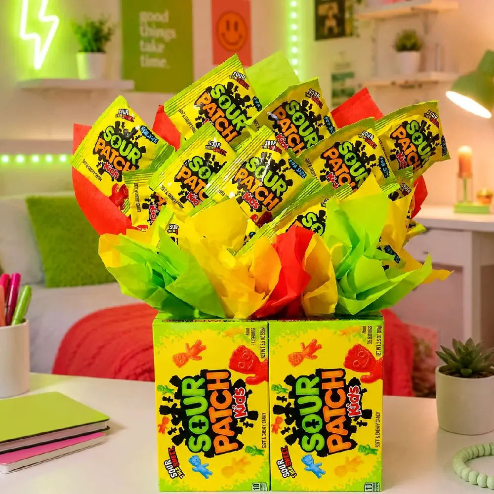 Sour Patch Kids Candy Bouquet