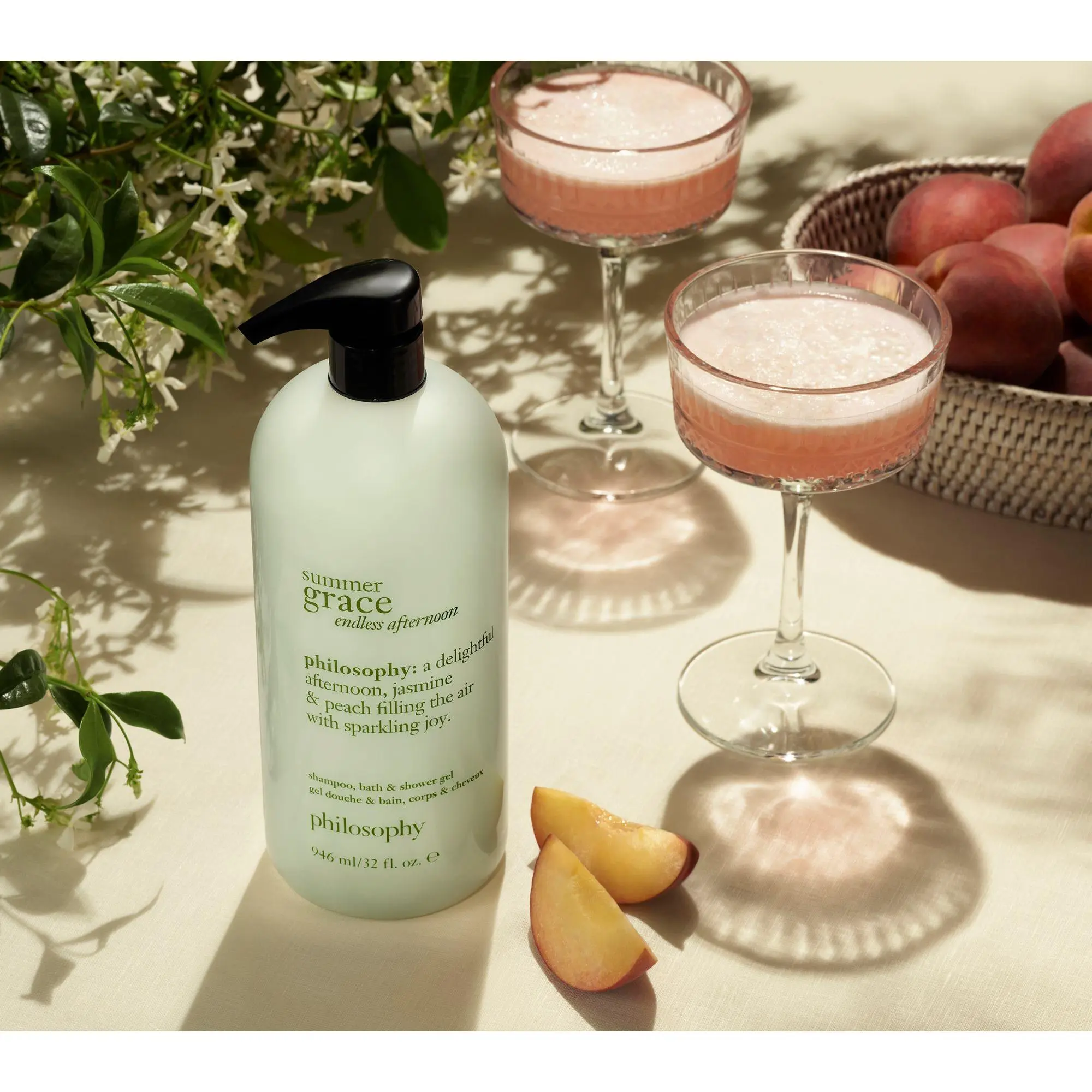 philosophy 32oz supersize summer fine fragrance shower gel duo