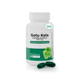 Gotu Kola (Centella Asiatica) 400 mg – 60 Softgels