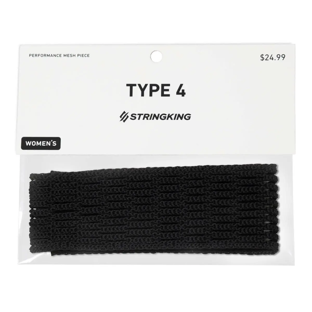 Type 4 Women's Lacrosse Mesh, Super-Lightweight with Tri-Twist Technology for More Control, Better Feel, and Faster Shots, Lacrosse Games, Aerodynamic