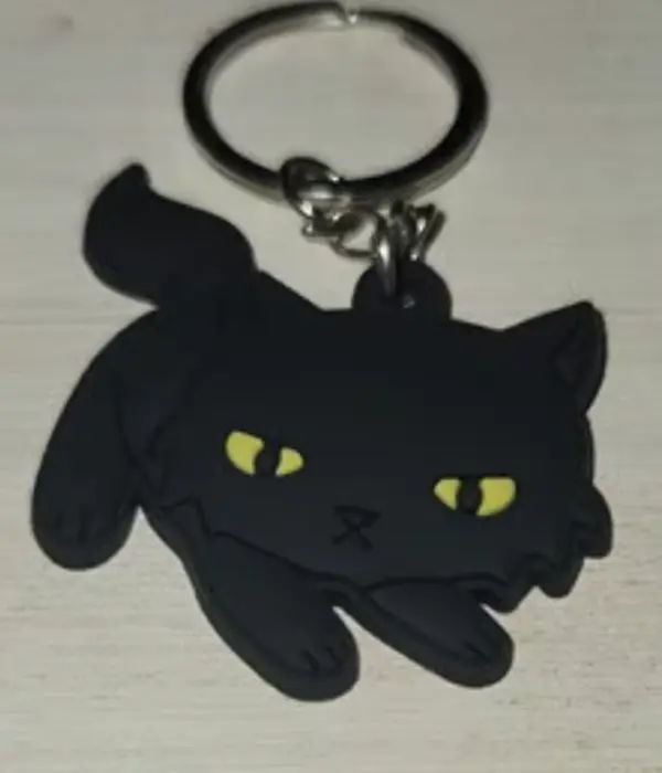 Hocus Pocus Movie Theme Collectible Keychain, Quirky Whimsical Thackary Binx Entertainment Accessory, Quirkiness