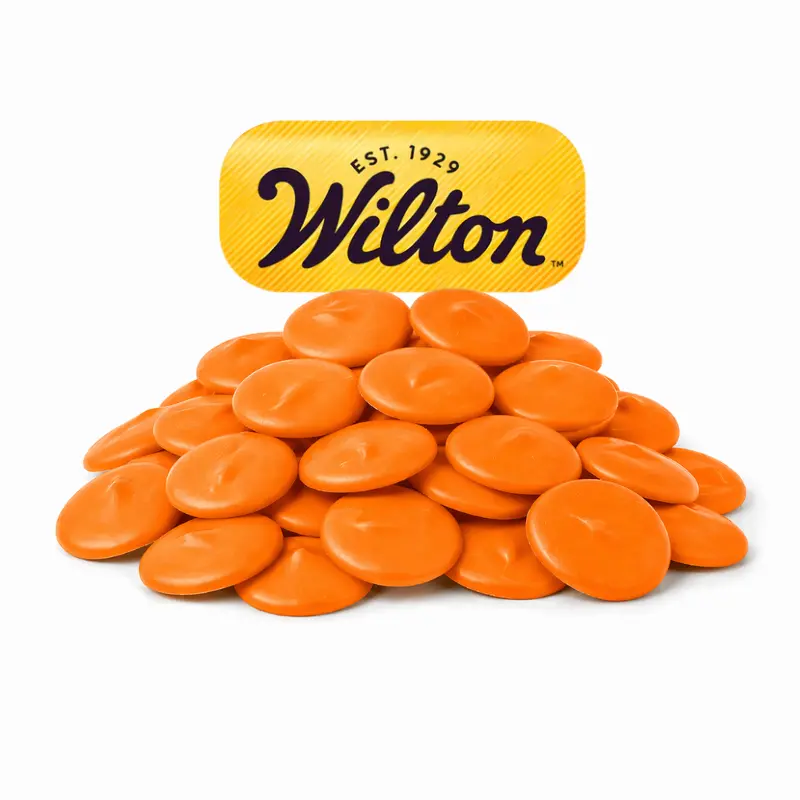 Wilton Orange Confectionery Melting Wafers – Bulk Value Bag