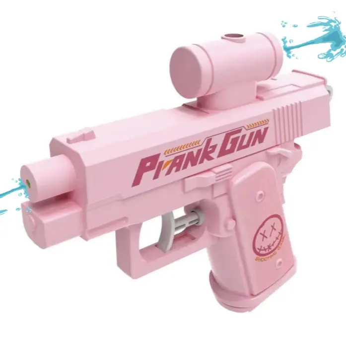 Double-Sided Water Blaster Gun – Large Capacity Automatic Water Gun Toy, 8M Long Range Outdoor Summer Prank Water Cannon for Kids & Adults