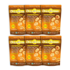 6 Pack - Drizzilicious French Toast Mini Rice Cakes 4 oz