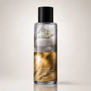 Noble Gold Fragrance Spray for Women, 250mL | Almond Accord, Red Berry & Warm Tonka Body Mist