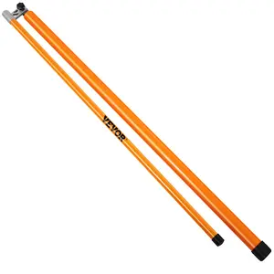 VEVOR Load Height Measuring Stick, 15\' Sturdy Fiberglass Truck Height Stick with Adjustable Pole, Non-conductive Truck Height Measuring Stick with Carrying Bag, Height Stick for Trucks, Car HaulersSummervibes