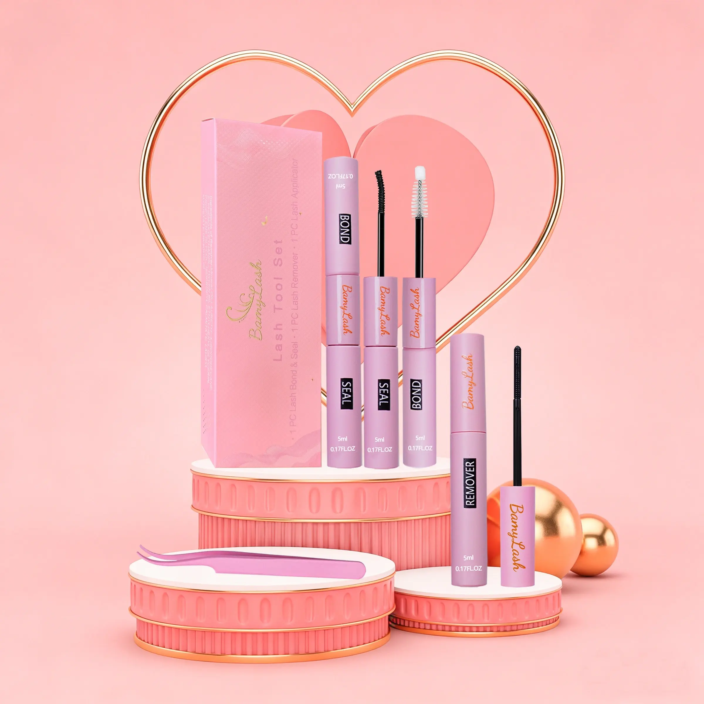 Cluster Eyelash Adhesive and Sealant with Glue Remover, Cluster Eyelash Glue with Remover and Tweezers Set for DIY Eyelash Extensions Cluster Lash Extension At Home,eyelash tool for everyday eyelash make up use