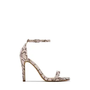 Lucero Single Sole Heels - Snake