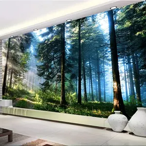 Super Large Forest Background Decoration Hanging Tapestry, Beautiful Decorative Photography Backdrop Wall, Party Occasion Decor, Single Pack, Wall Tapestries, Tapestry Room Decor