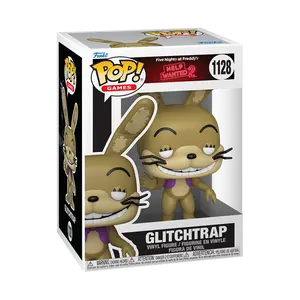 Funko POP Games: Five Nights at Freddy's Help Wanted 2 - Glitchtrap w/ vRare Pop Protector Included