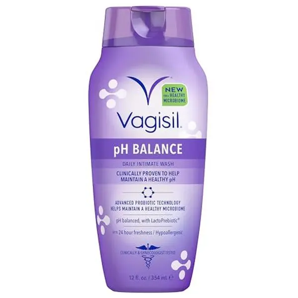 Vagisil pH Balance Feminine Wash, LactoPrebiotic,12 Fl Oz (1 Pack)